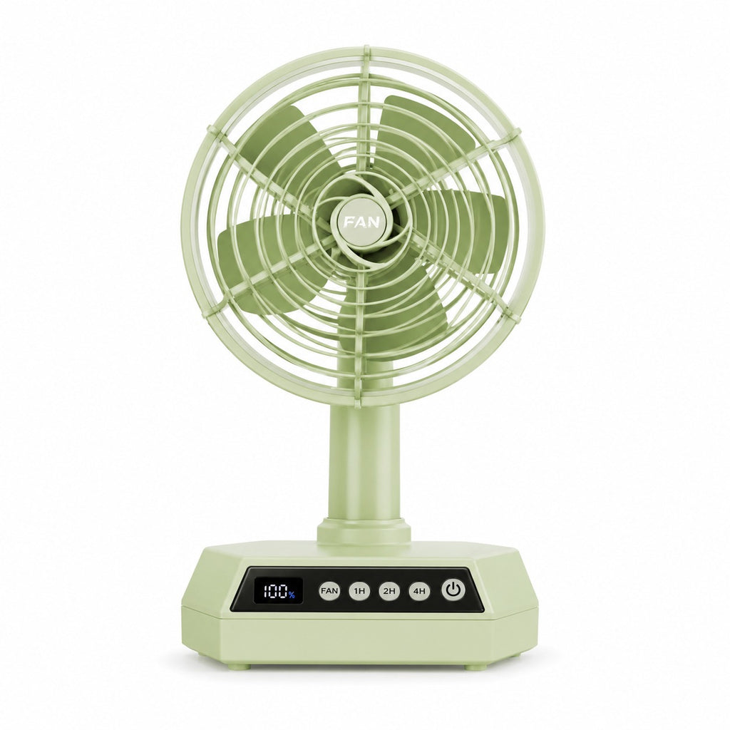 Mini ventilador de mesa recargable USB